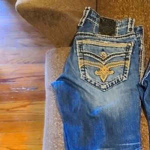 Mens Rock Revial Jeans